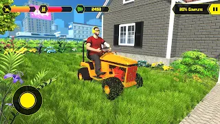 Lawn Mowing Grass Cutting Game - Screenshot 1