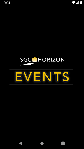 Android application SGC Events screenshort