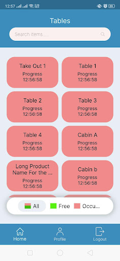 Android application NRestro screenshort