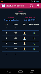 Sostituzioni docenti  screenshots 1