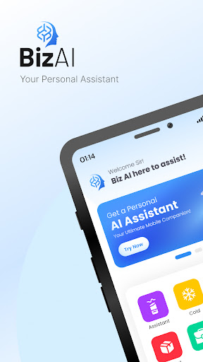 Android application Biz AI screenshort