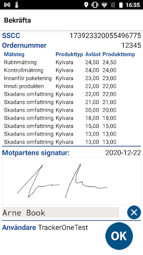 MobiTemp App Screen 3