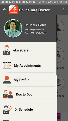 OnlineCare Doc Screen 2