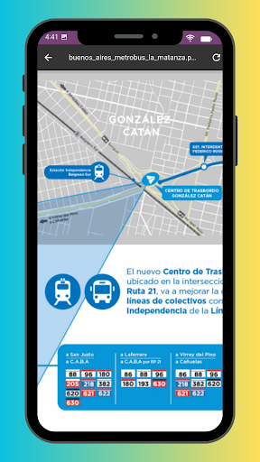 Buenos Aires Metro Map Screen 2