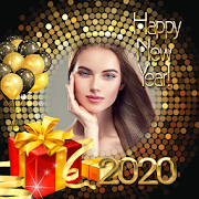 Happy New Year Photo Frames 2020 ,Greetings Cards