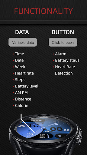 Fantasy Geometry For Wear OS Screen 2
