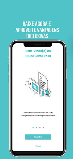 Android application Clube Santa Rosa screenshort