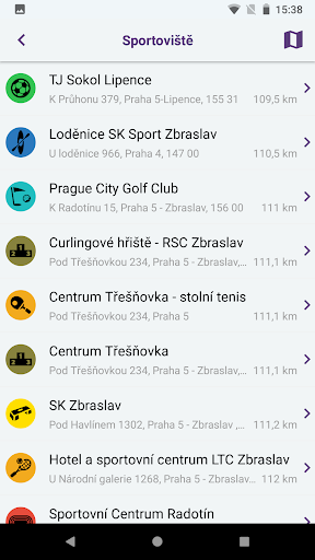 Praha sportovní Screen 2