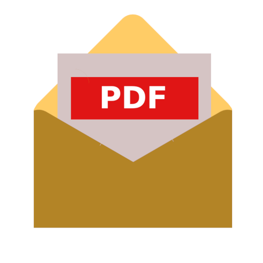 Letters as PDF files 4.3 Icon