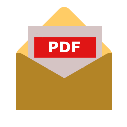 Letters as PDF files logo