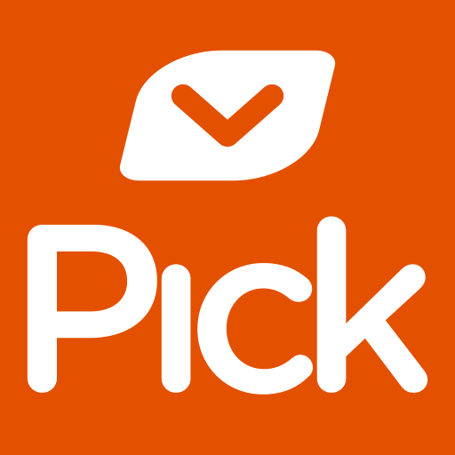 Picking logo
