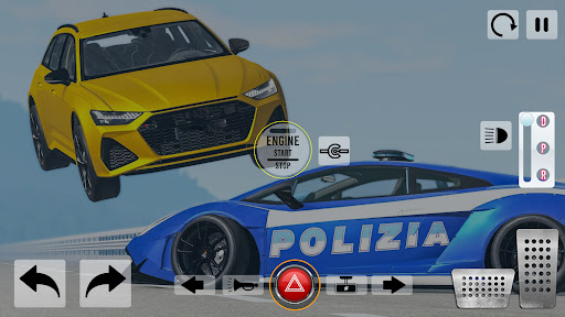 American Police Car Chase 3D