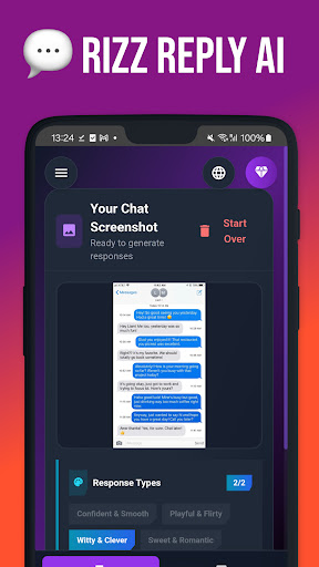 Rizz Reply AI screenshot 1