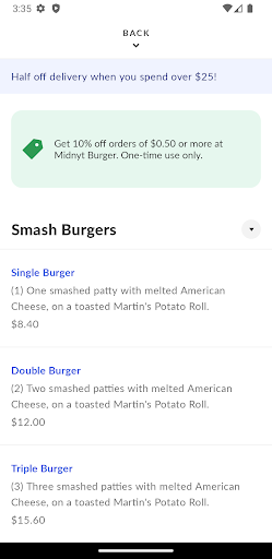 Midnyt Burger Screenshot 3 - AppWisp.com