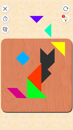 Android application Tangram Guru screenshort