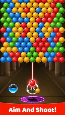 #1. Bubble Shooter: Fun Pop Game (Android) By: Bubble Shooter Fun Games