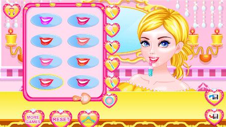 Princess Fashion Salon, Dress Up and Make-Up Game