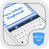 Pure White Mega Keyboard Theme icon