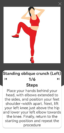 Standing abs: Cardio Screen 3