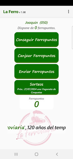 Android application La Ferro screenshort