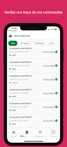 Nyonso Manager Screen 3