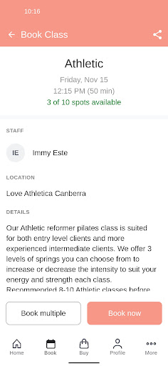 Love Athletica Screenshot 3 - AppWisp.com