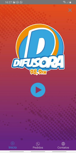 Difusora 98,9 FM Screen 2