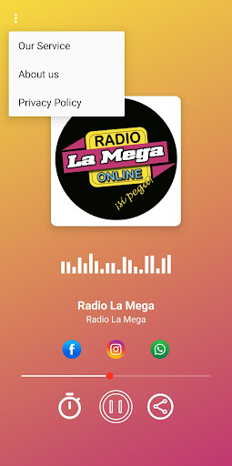 Radio La Mega Screen 2