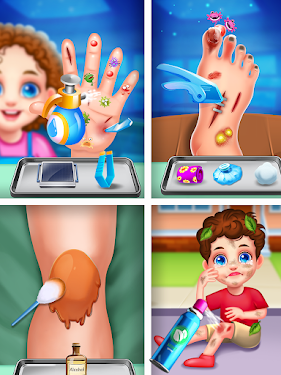 #1. Nail foot doctor - Leg & Hand surgery hospital (Android) By: Frenzy Fun Games