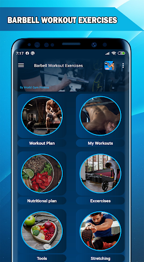 Android application Barbell Workout - Routines screenshort