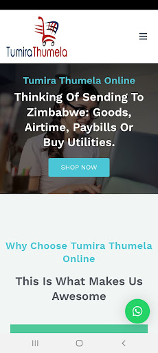 Android application Tumira Thumela screenshort