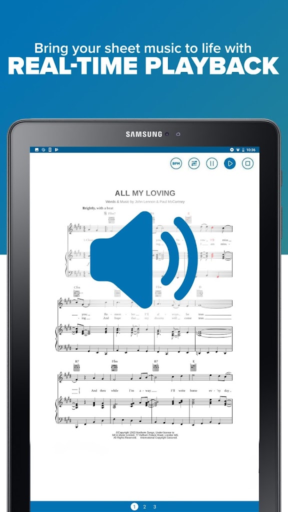 Musicnotes Sheet Music Player Screenshot 16 Musicnotes Sheet Music Player Screenshot 16