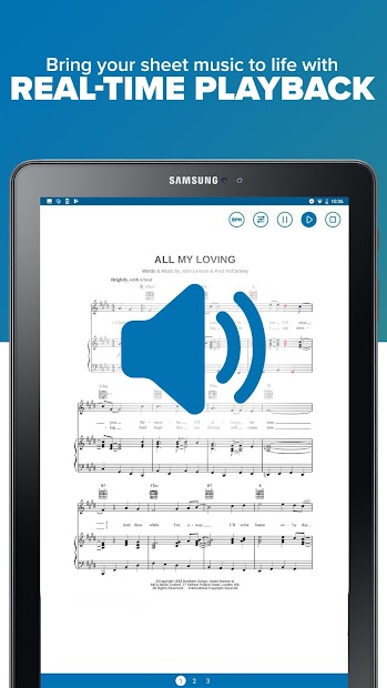 Screenshot 18 Musicnotes Sheet Music Player android