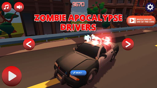 Zombie Apocalypse Drivers Screen 2