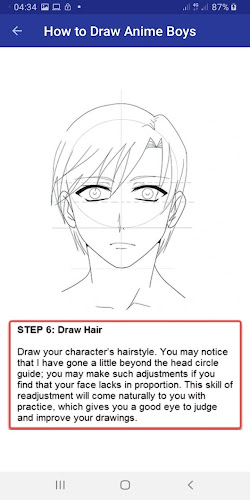 How to Draw Anime Boy Tutorial - Latest version for Android - Download APK