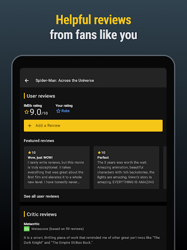 IMDb: Movies & TV Shows - Entertainment - apps