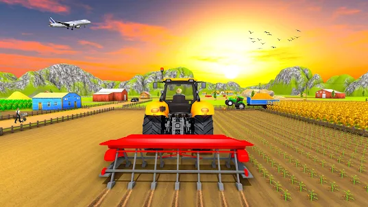 Tractor Driving Farming Games
