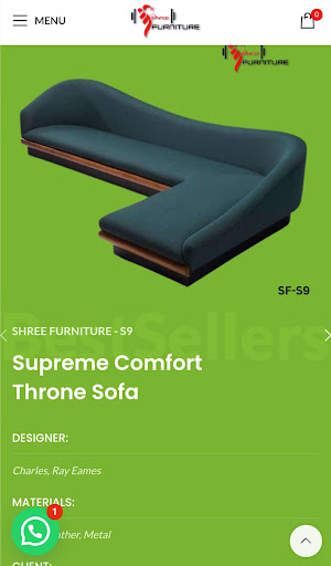 Android application Shree Furniture screenshort