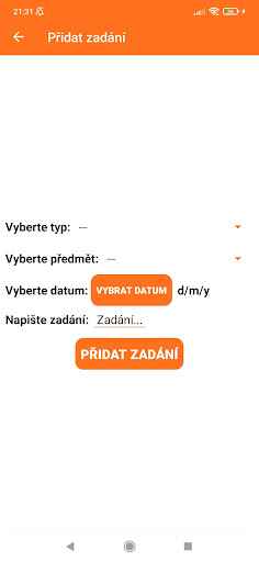 Kyberna Diary Screen 3