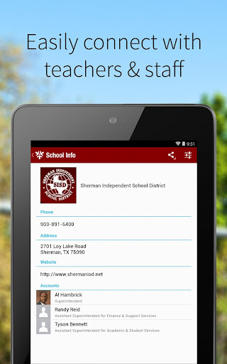 Sherman ISD Screen 2