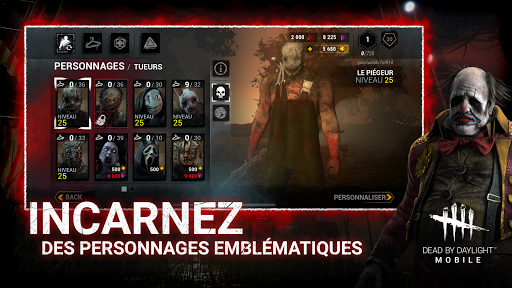 Code Triche DEAD BY DAYLIGHT MOBILE - Multiplayer Horror Game APK MOD (Astuce) 4