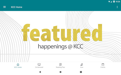 Screenshot of My KCC