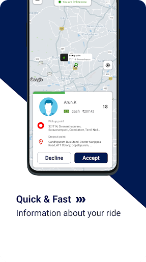 Picka Express Driver App Screen 2