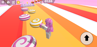 Candy Parkour Sweet girl Screenshot