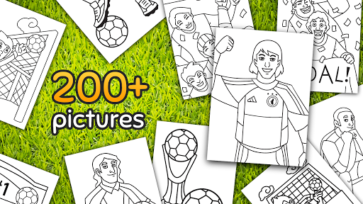 Football coloring book game apkpoly screenshots 15
