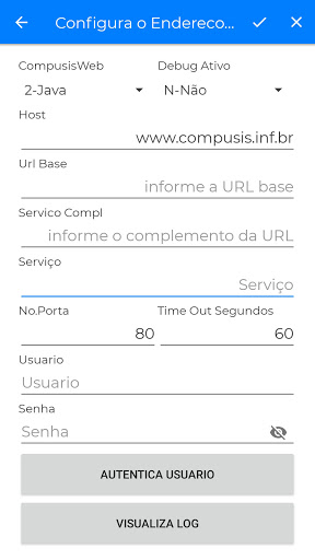 Android application CompusisOnLine screenshort