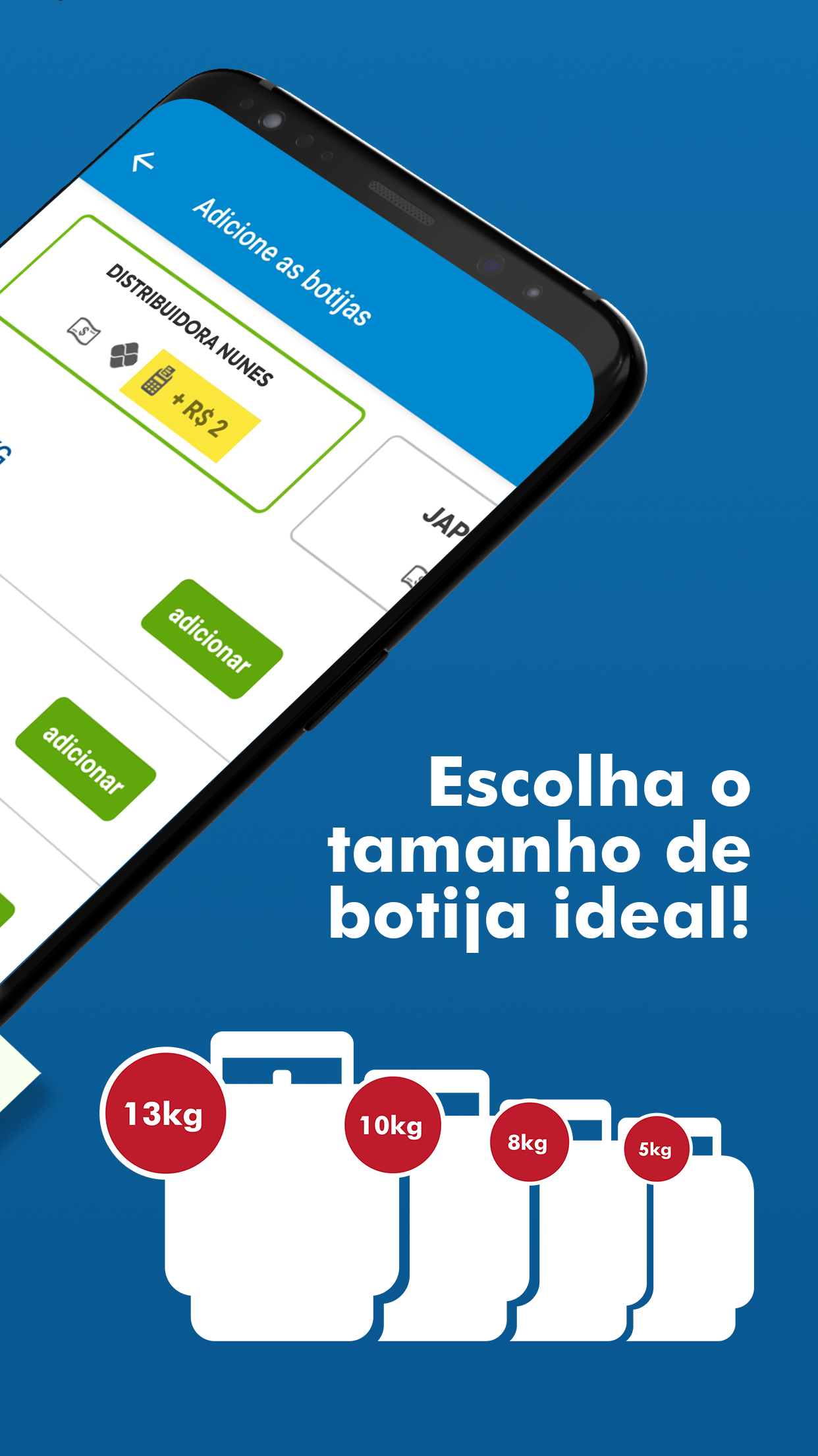 Android application Fogás: Comprar gás de cozinha screenshort