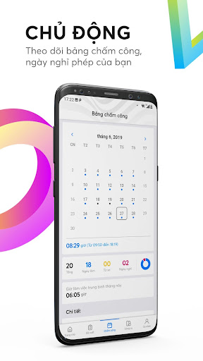 iYeah1 - Chấm công và Quản trị Screen 2