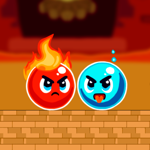 Fire and Water Ball - 2 Player logo