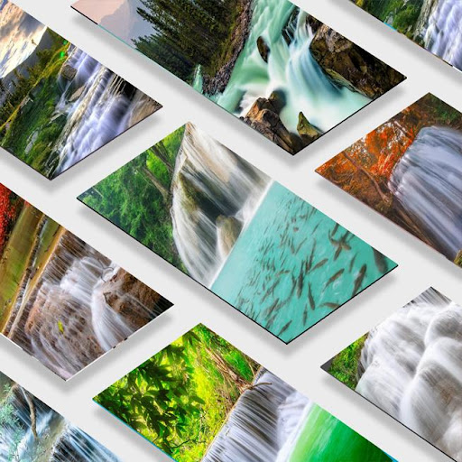 Android application Waterfall Live Wallpapers screenshort